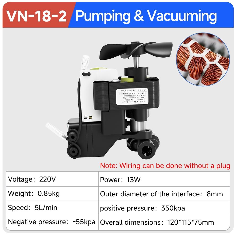 \oil-free-vacuum-pumps\vn-18-2\vn-18-2-220v-pumping-and-vacuuming-pump-specification
